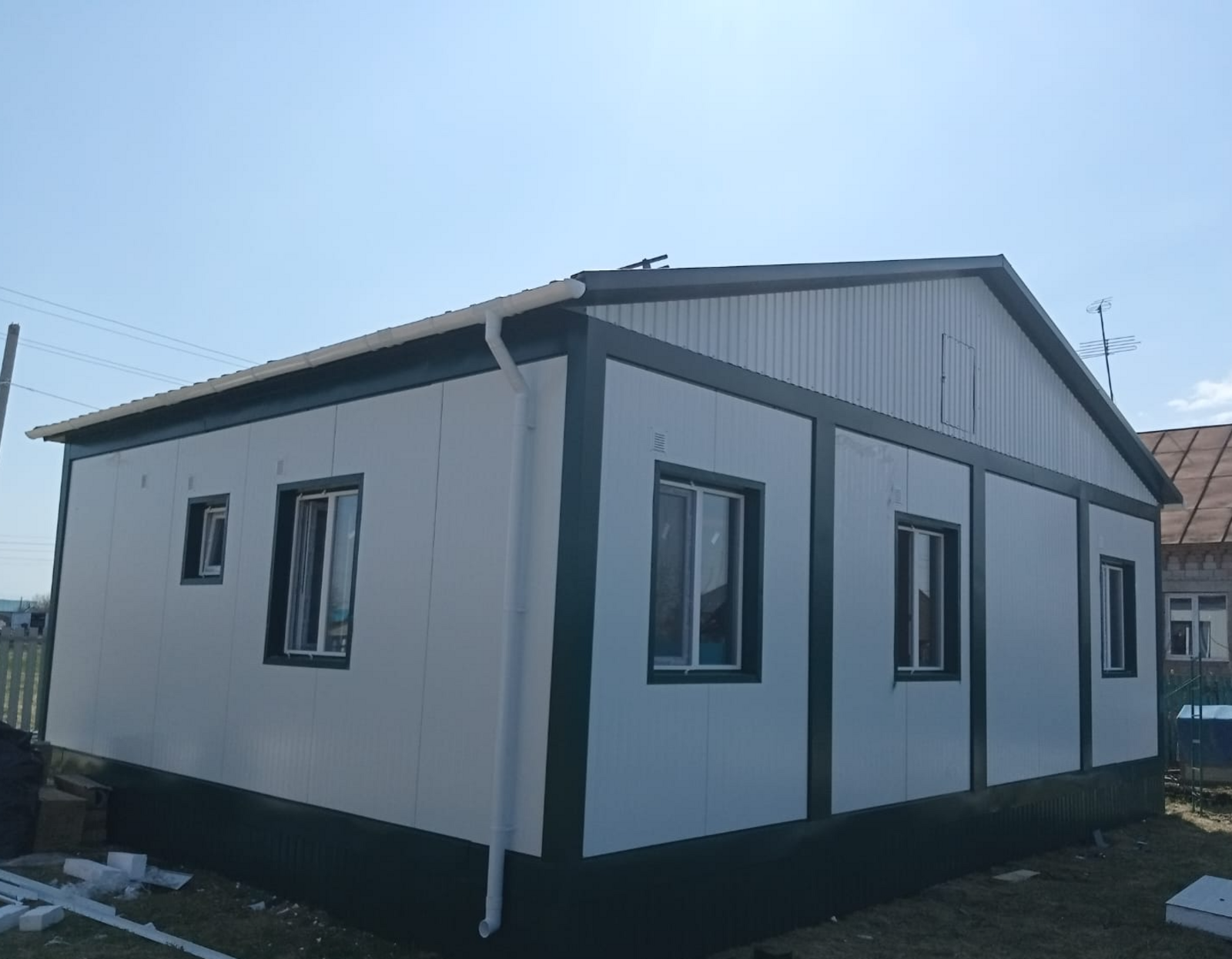 В деревне Нижний-Тюкунь строится новый ФАП