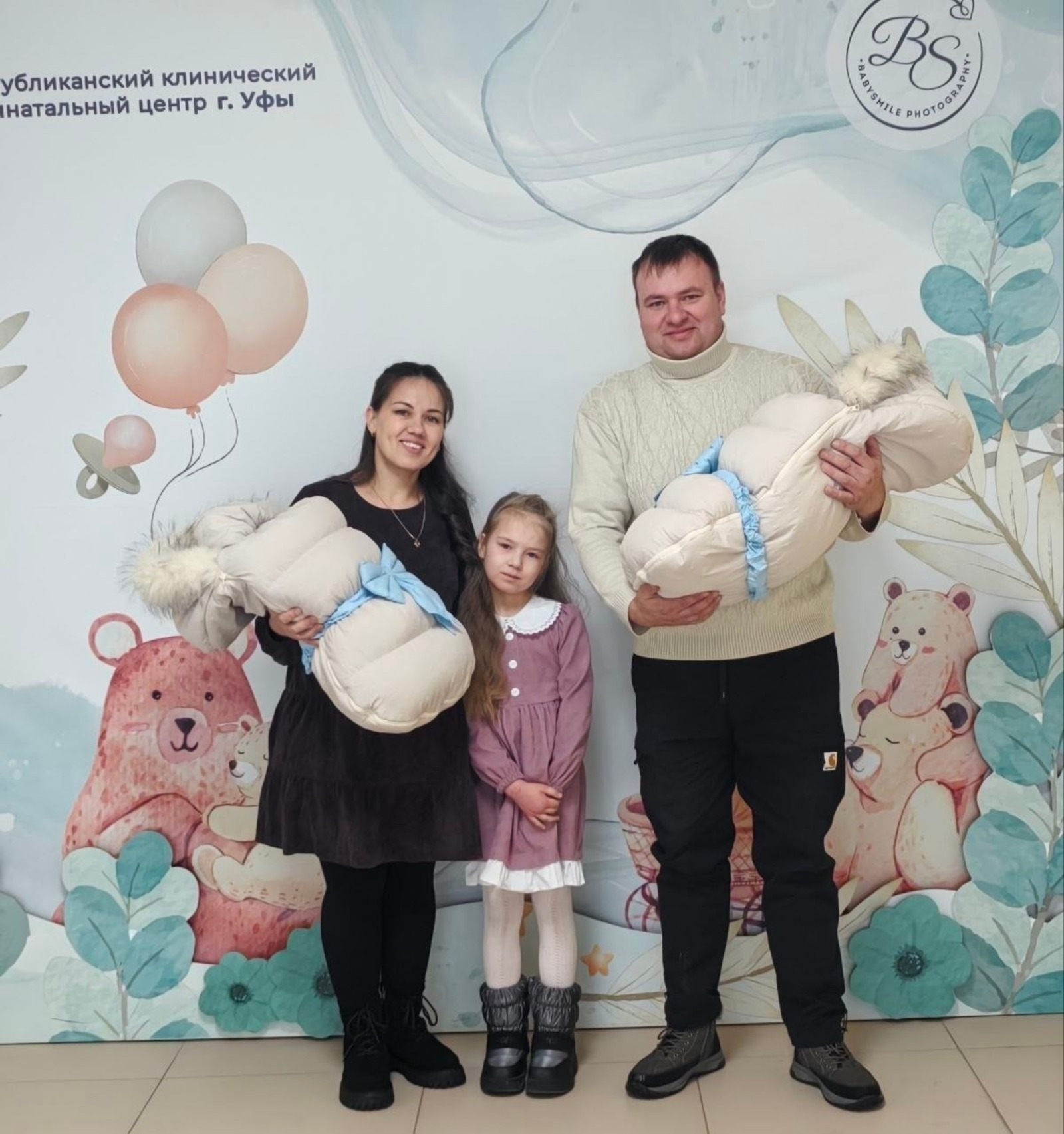 В Башкирии один из братьев-близнецов родился в «рубашке»