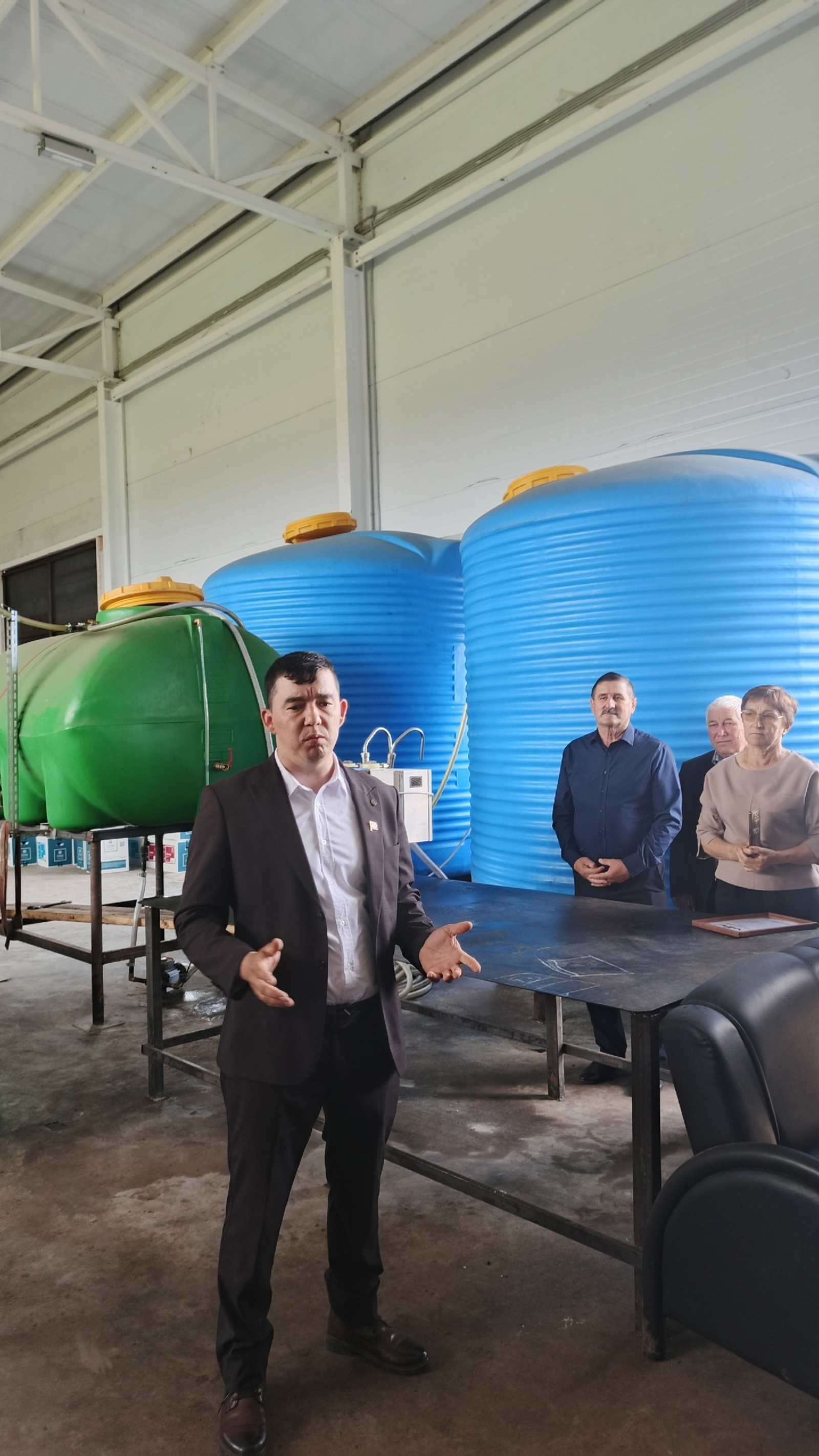 Депутаты  Совета района посетили КФХ  Айнура Хабирова