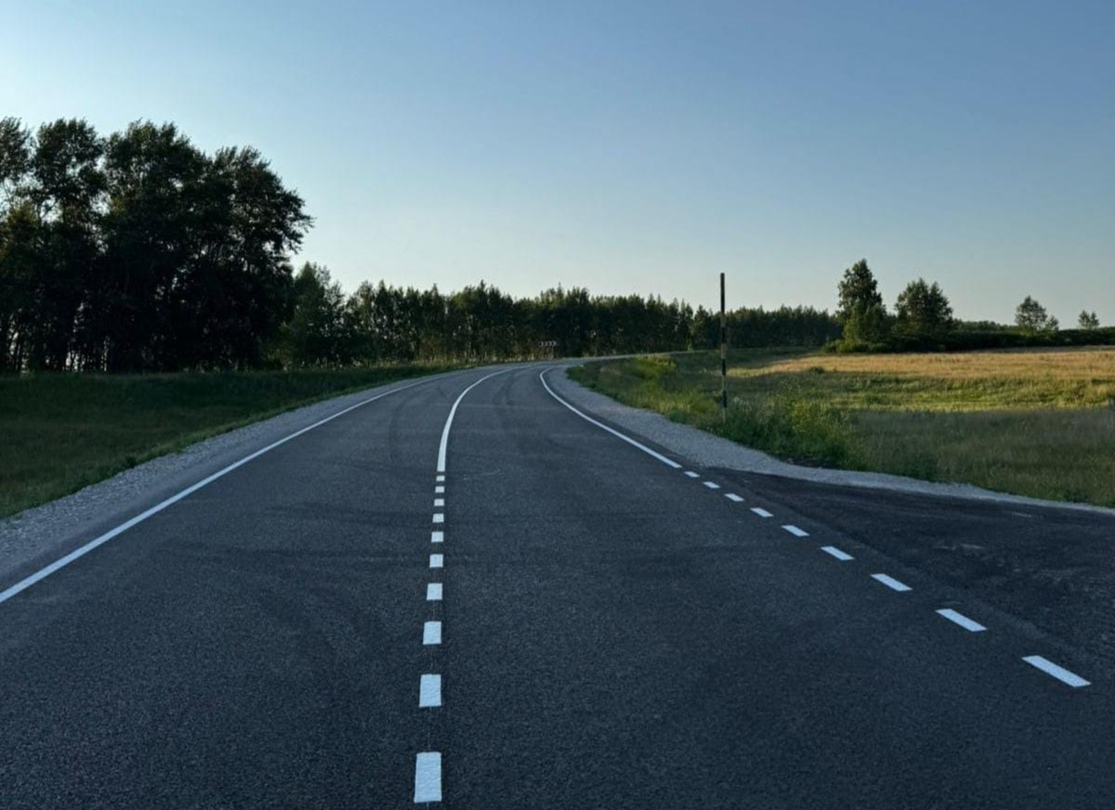 В Башкирии по нацпроекту отремонтировали важный участок трассы