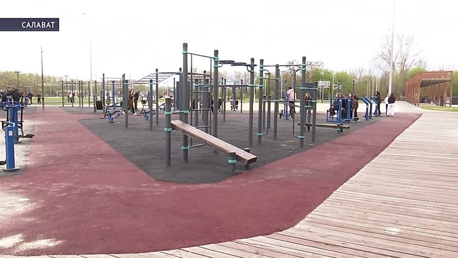 Набережная Белой в Салавате признана лучшим спортивным парком России