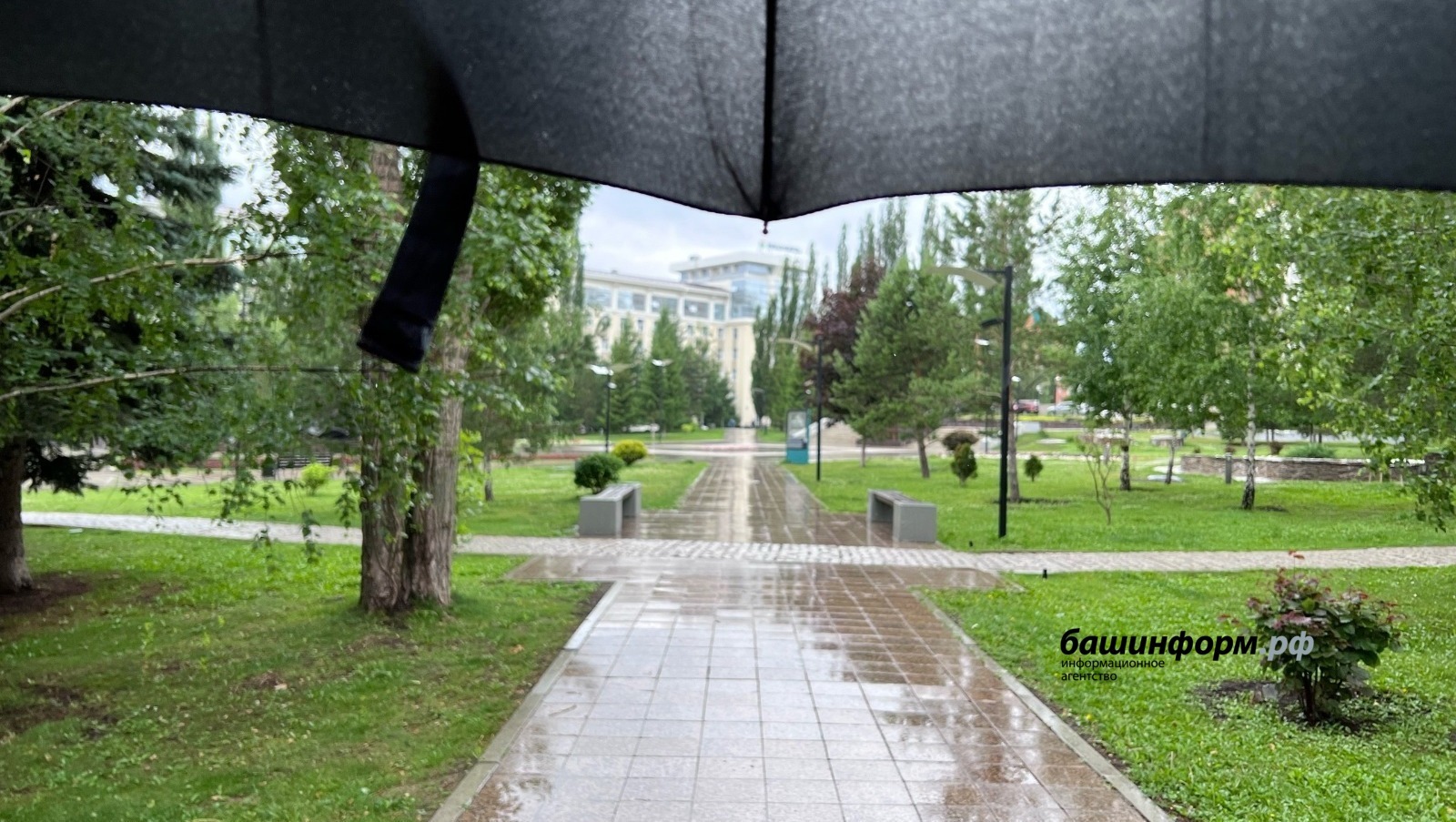 В Башкирии прогнозируются небольшие дожди, грозы и град