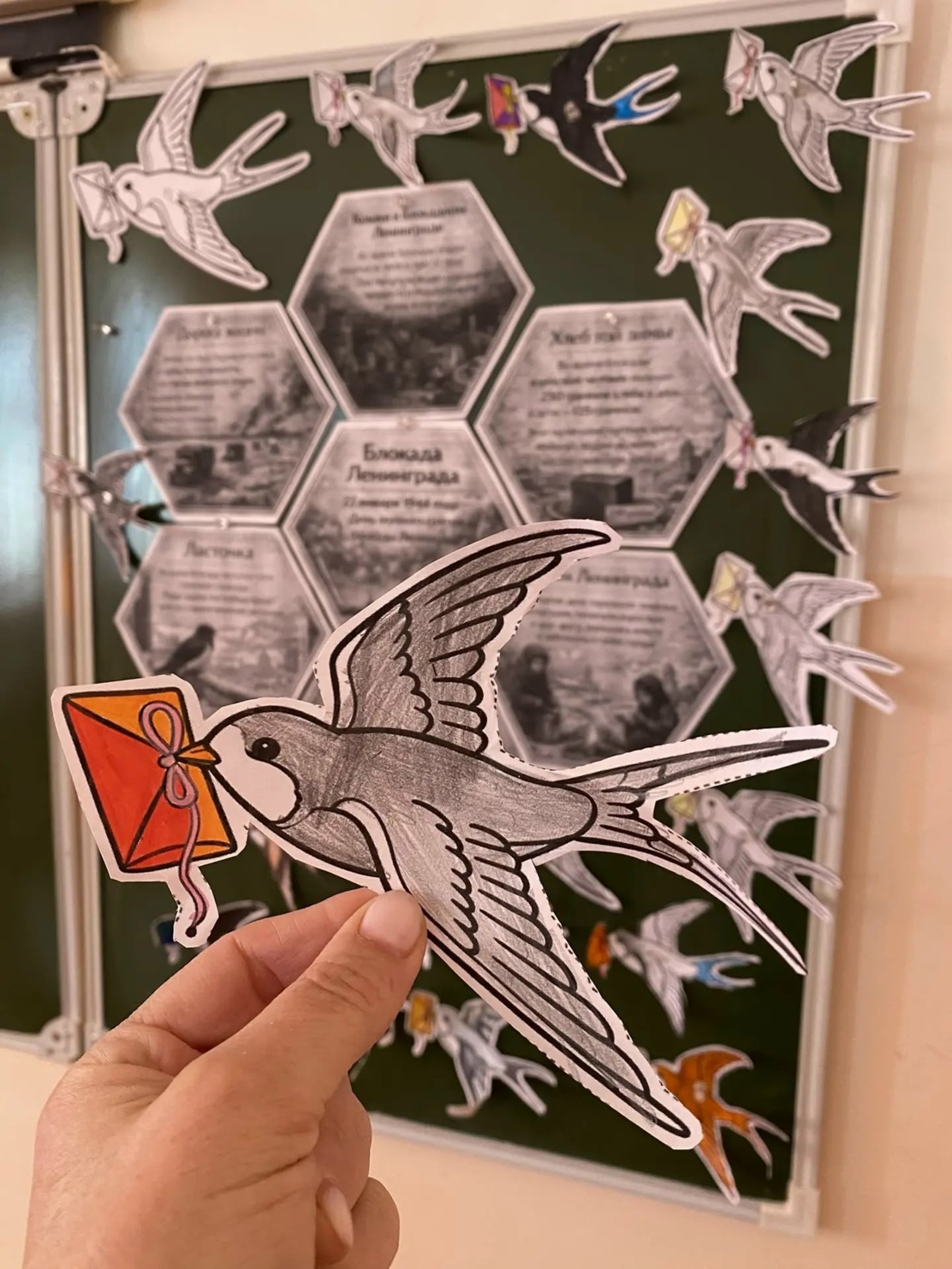 «Блокадные ласточки» от буздякских школьников