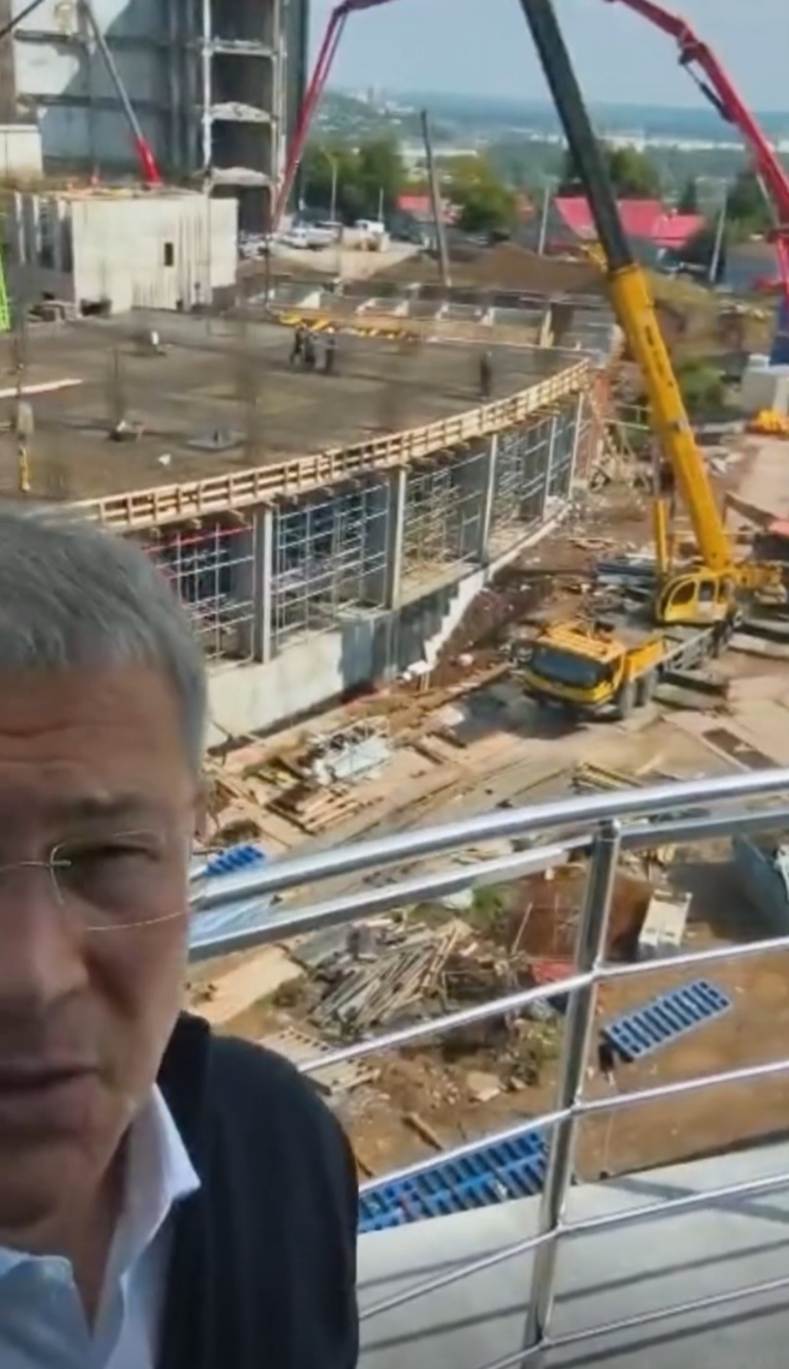 Радий Хабиров показал, как идёт строительство кампуса в Уфе