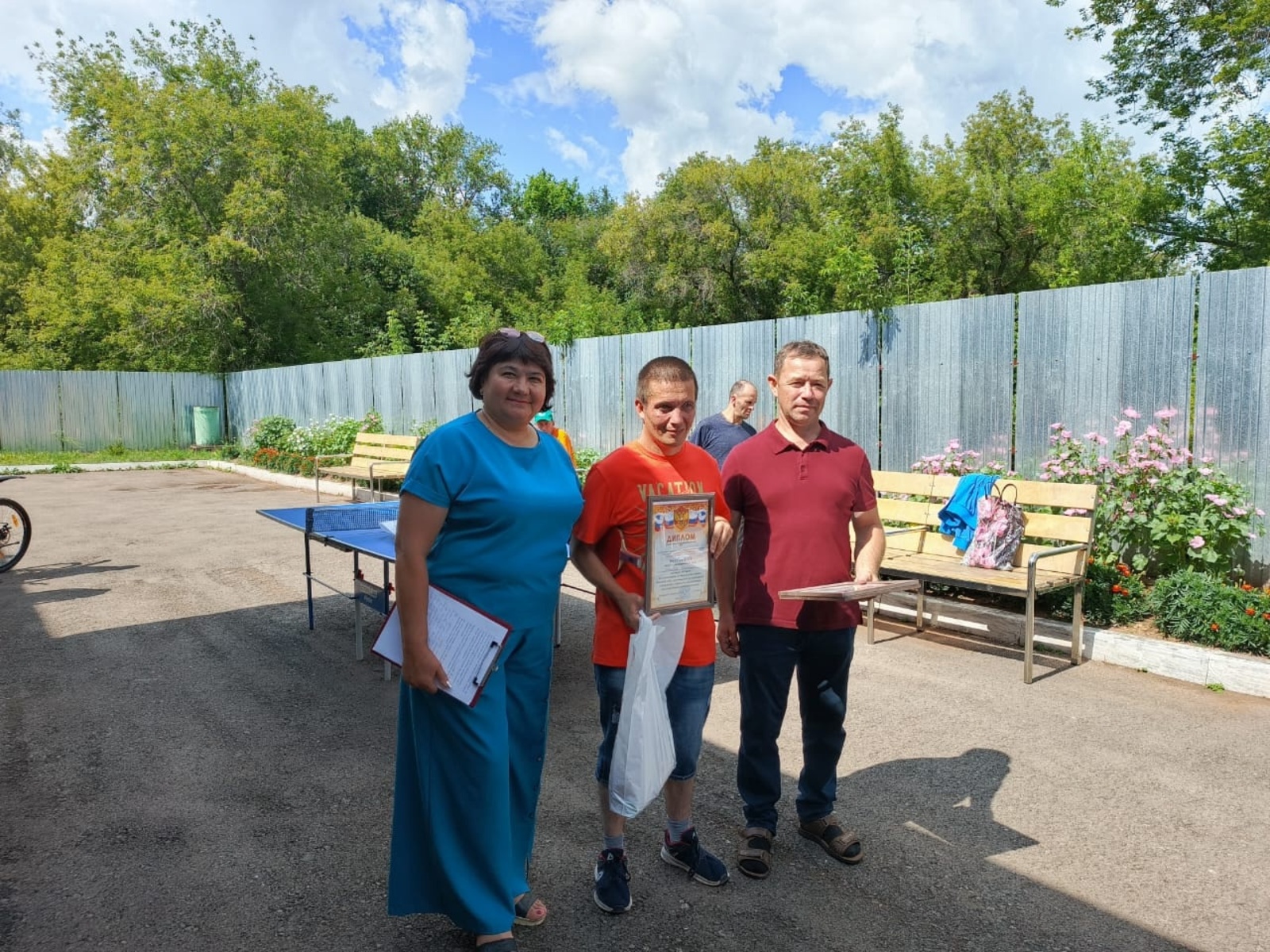 В Буздякском ПНИ прошел турнир по настольному теннису