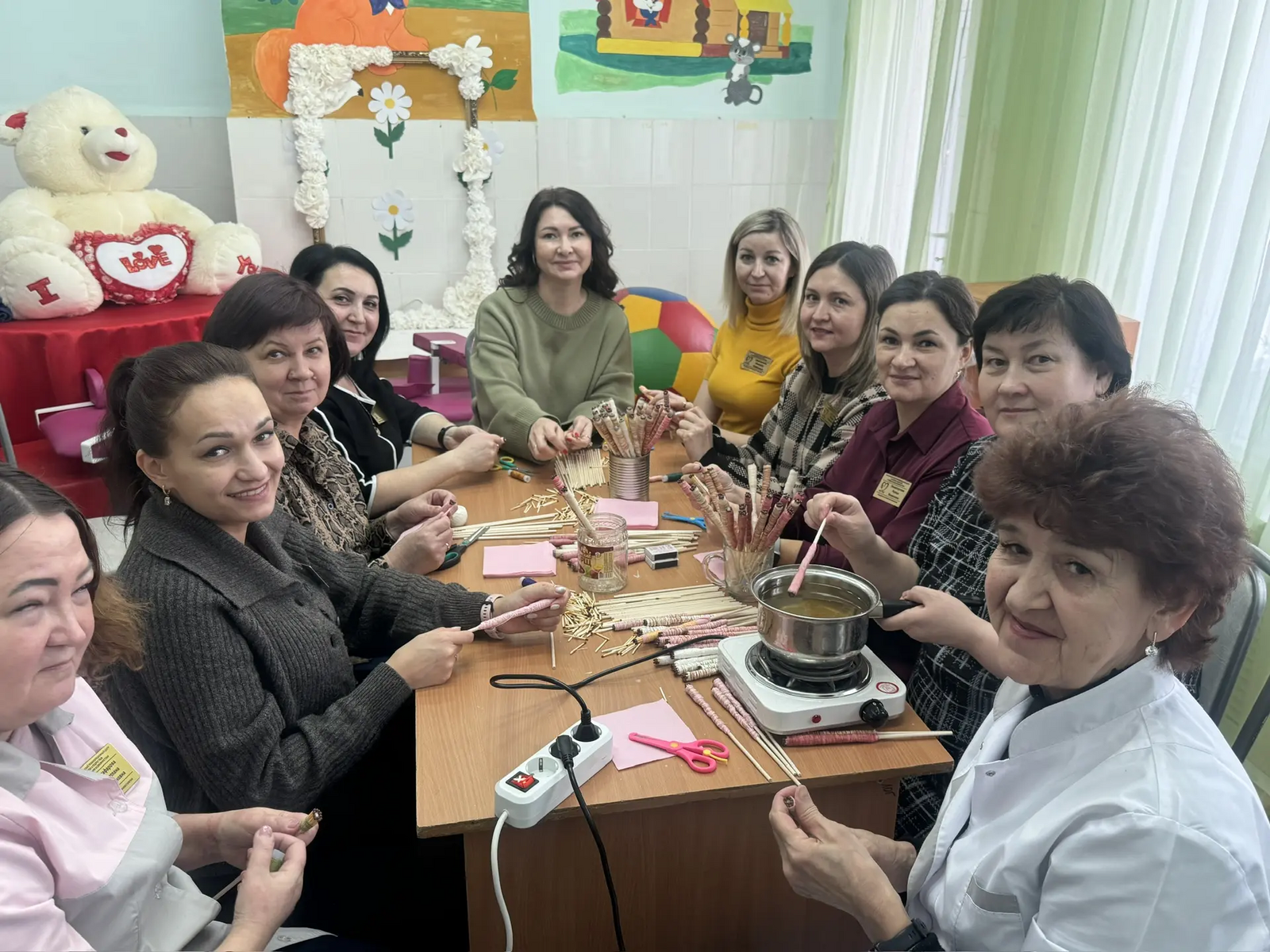 В отделении реабилитации в Буздякском районе изготовили спички долгого горения