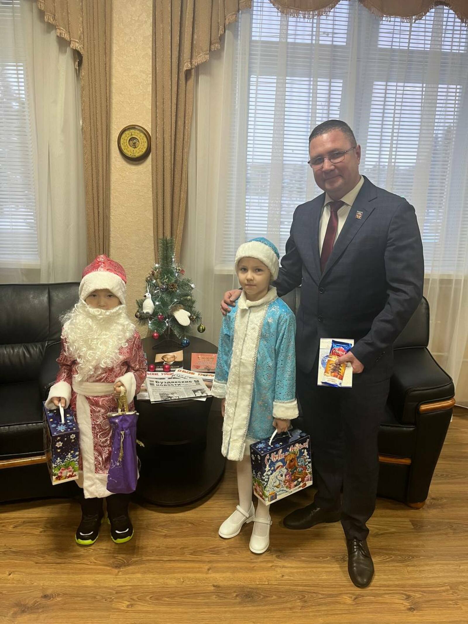 Новогоднее интервью с главой Буздякского района