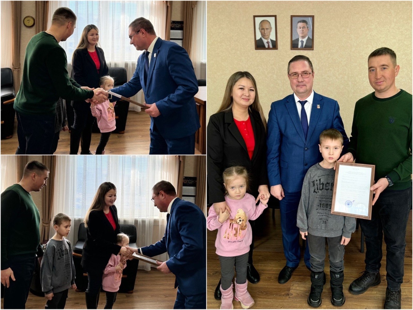 Еще одна молодая семья получила долгожданный сертификат на социальную выплату