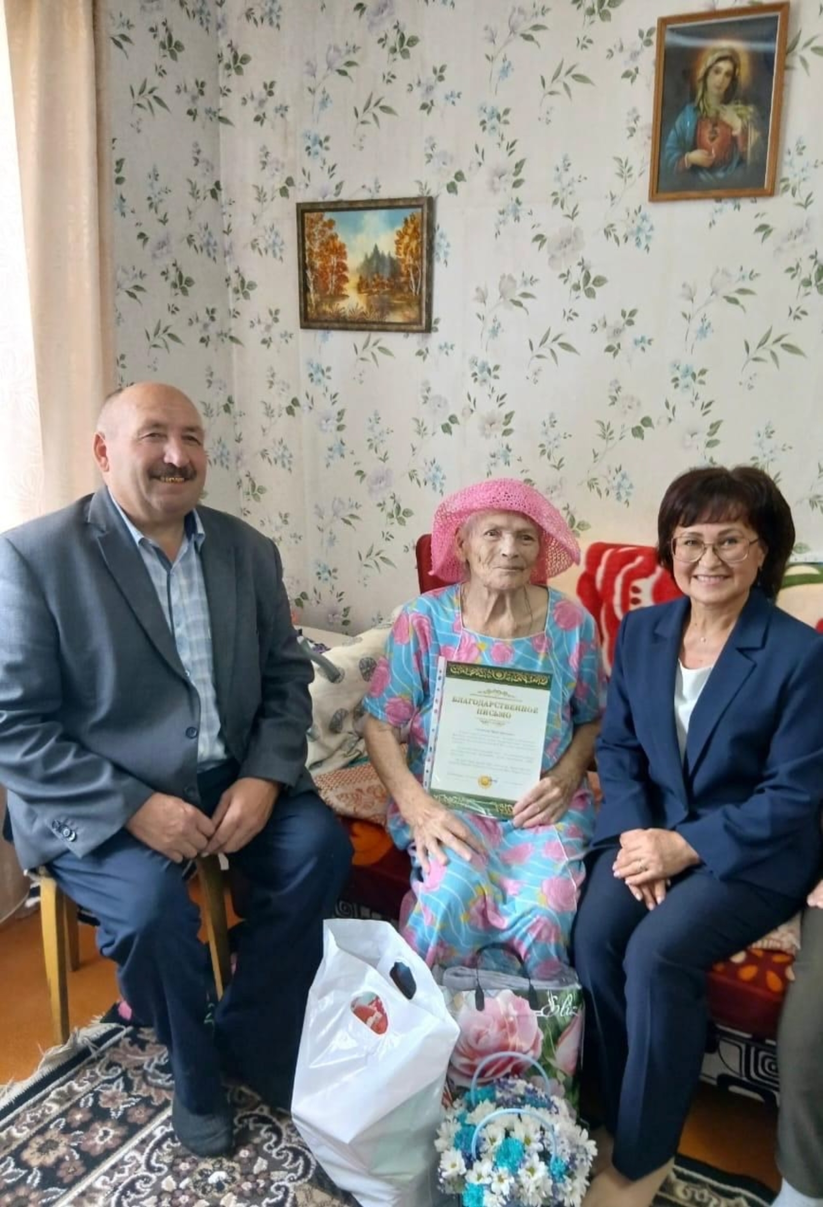 Жительница села Буздяк Мария Паскидова встретила 90-летний юбилей