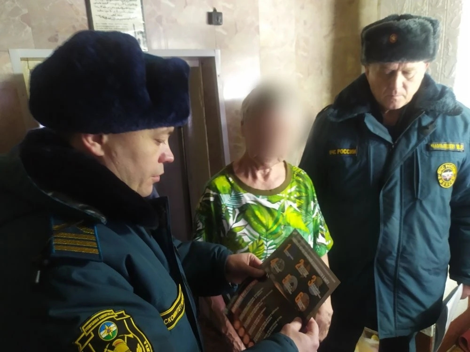 В селе Буздяк прошел профилактический рейд по пожарной безопасности