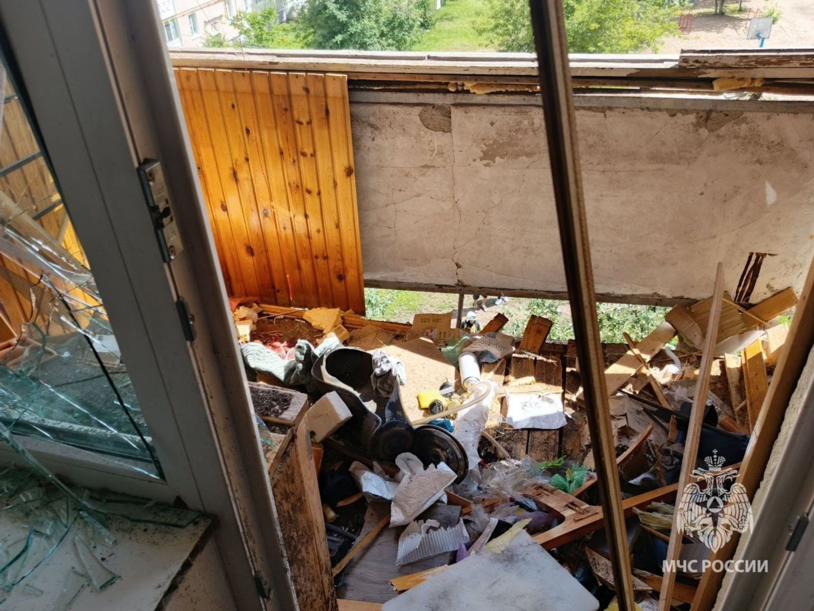 В Уфе в квартире разорвало углекислотный баллон