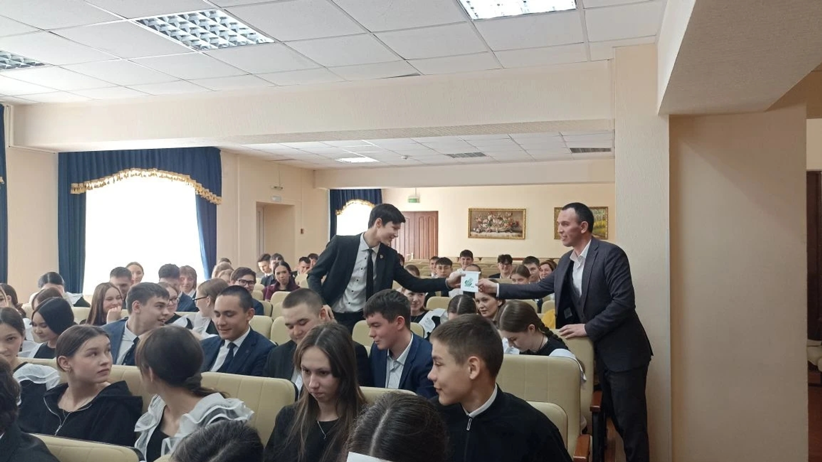 Буздякские школьники встретились с представителями БашГАУ