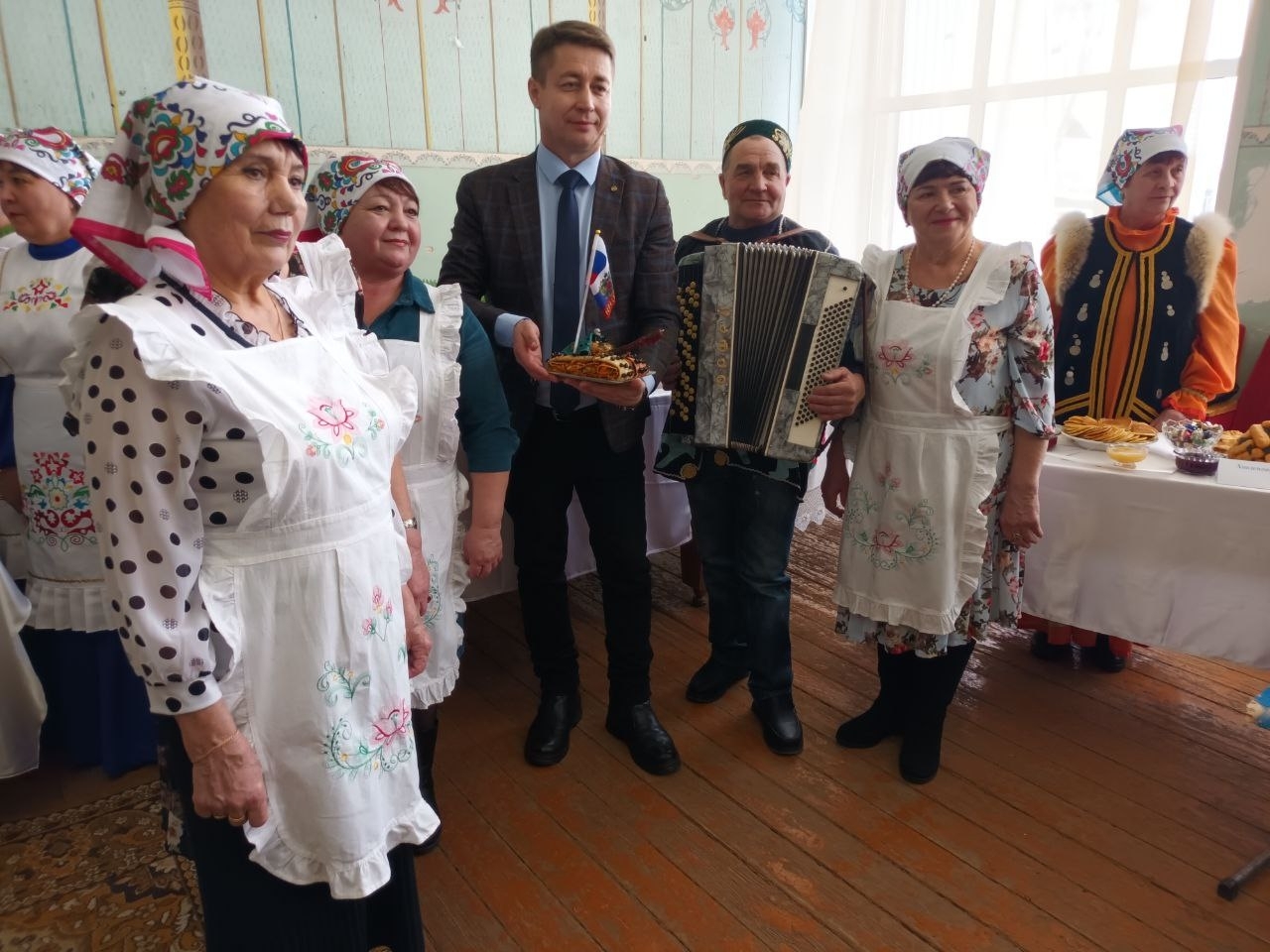 В Урановском сельском доме культуры прошел праздник блинов