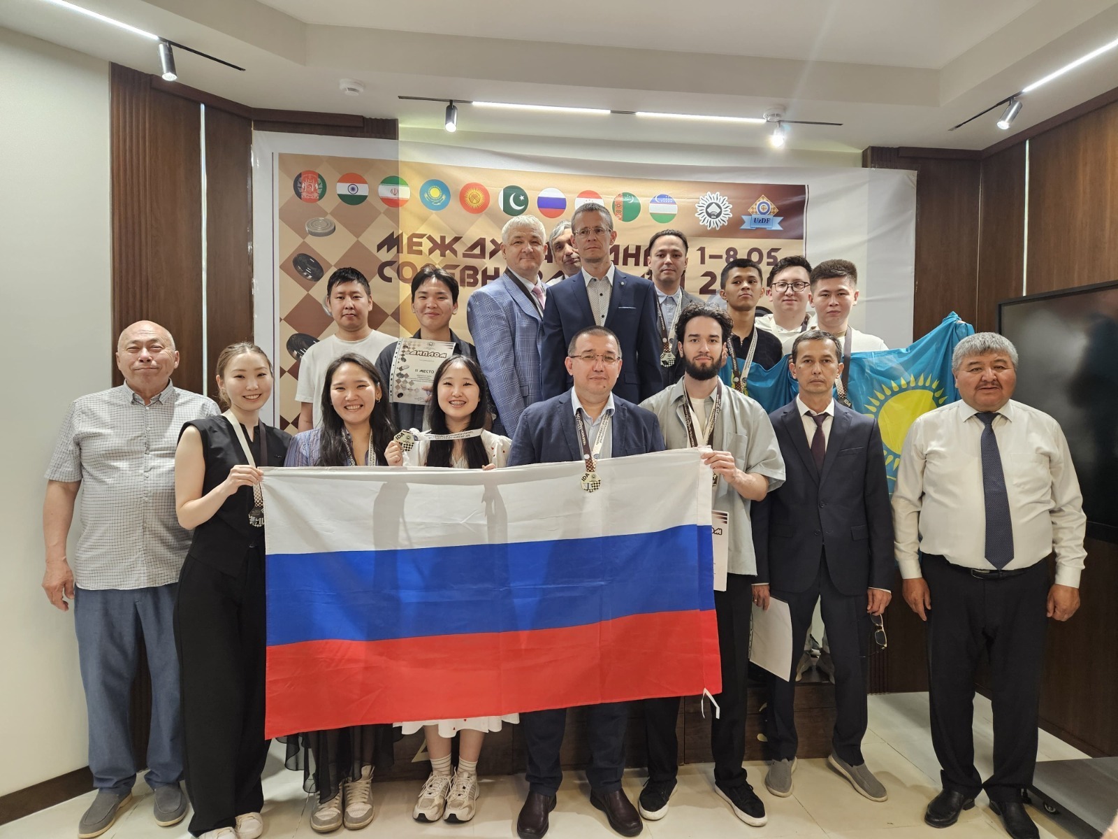 Сборная Башкирии забрала все «золото» чемпионата мира по шашкам