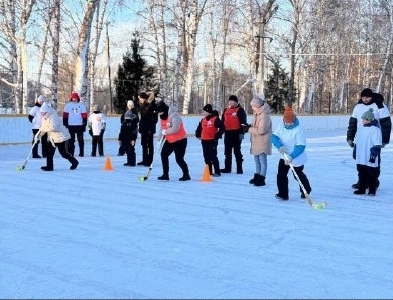 В Буздяке прошел районный этап спортивного фестиваля «Новогодние семейные игры»
