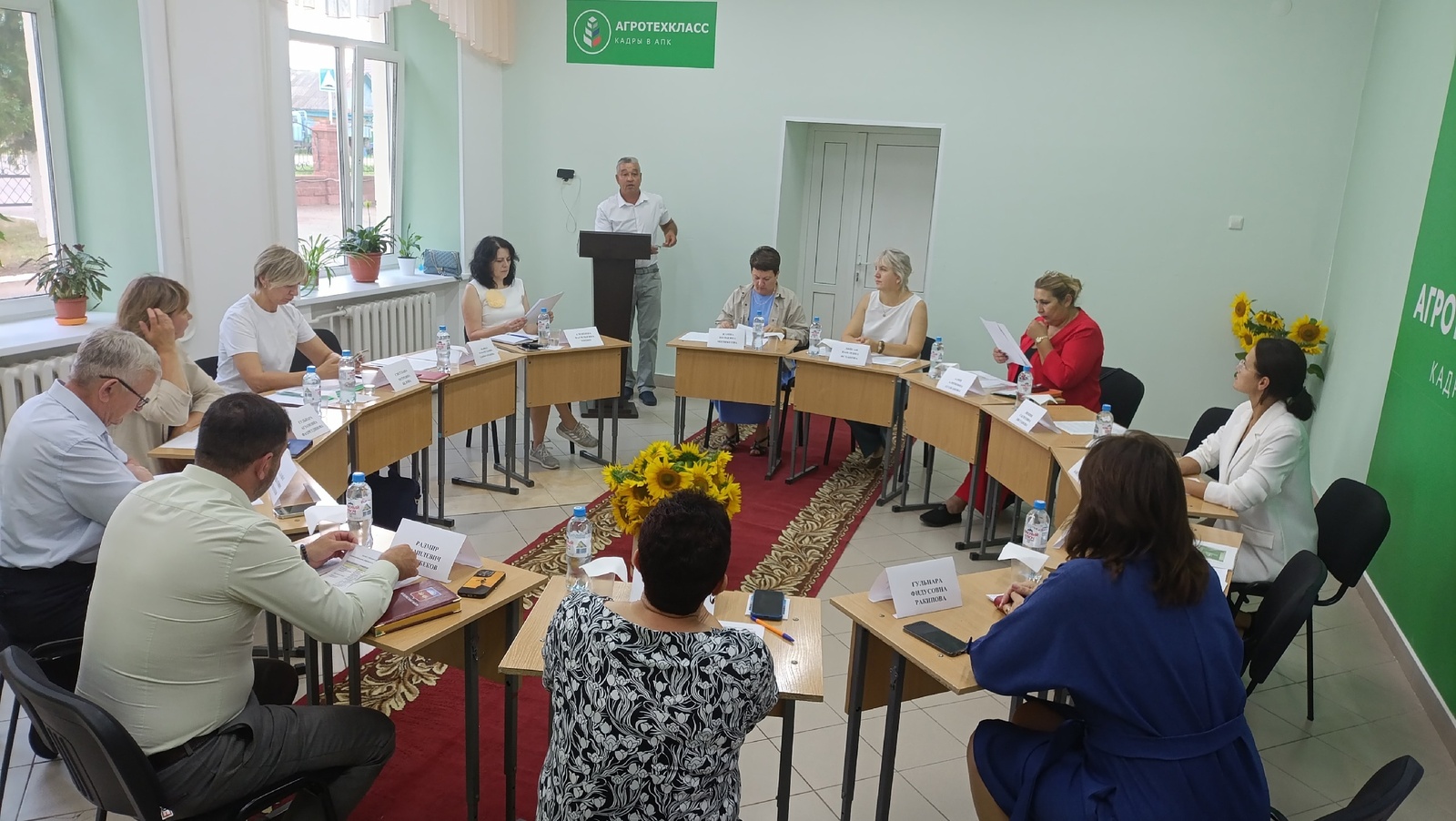 В школе №1 села Буздяк состоялась встреча по вопросу открытия агротехкласса