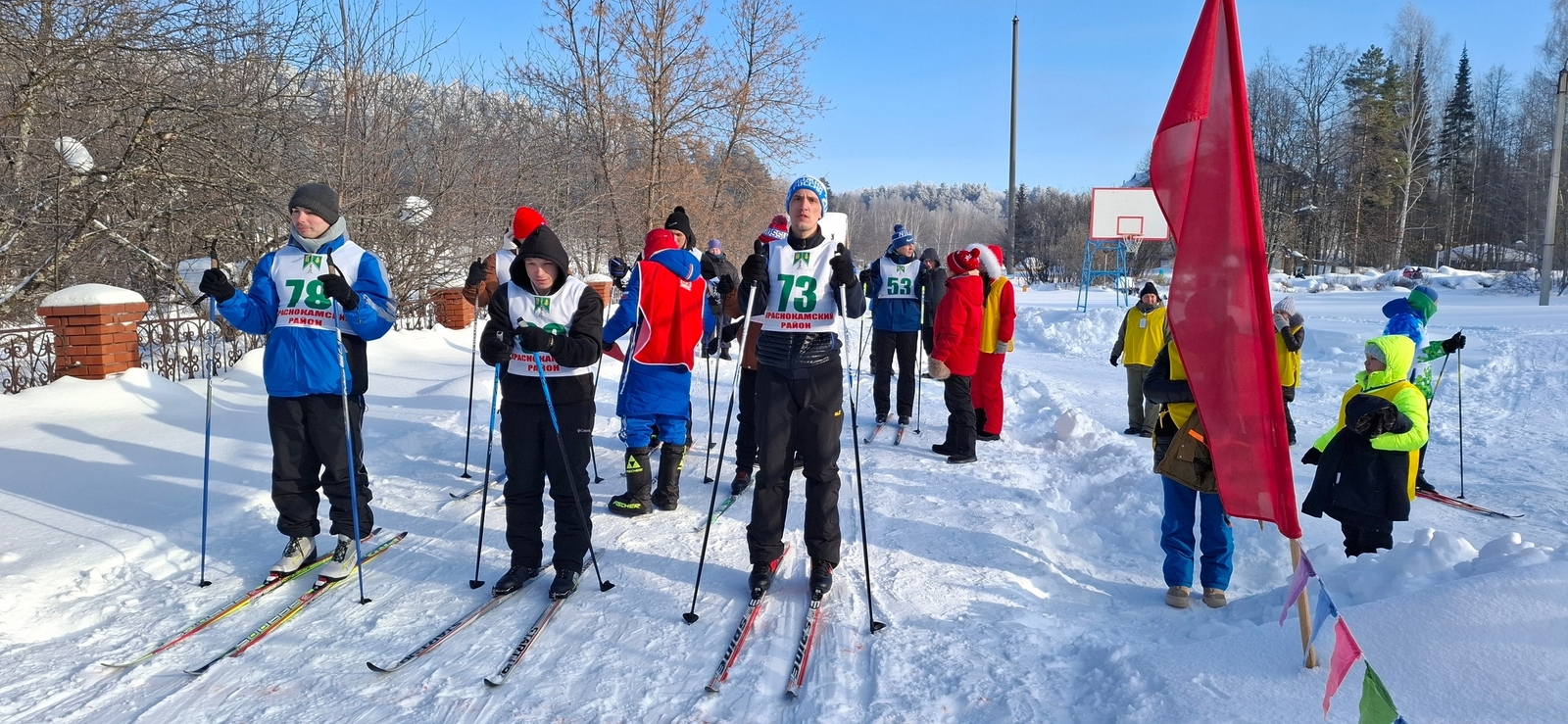 Лыжники Буздякского ПНИ заняли третье место на зимнем спортивном фестивале