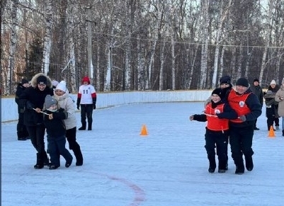 В Буздяке прошел районный этап спортивного фестиваля «Новогодние семейные игры»
