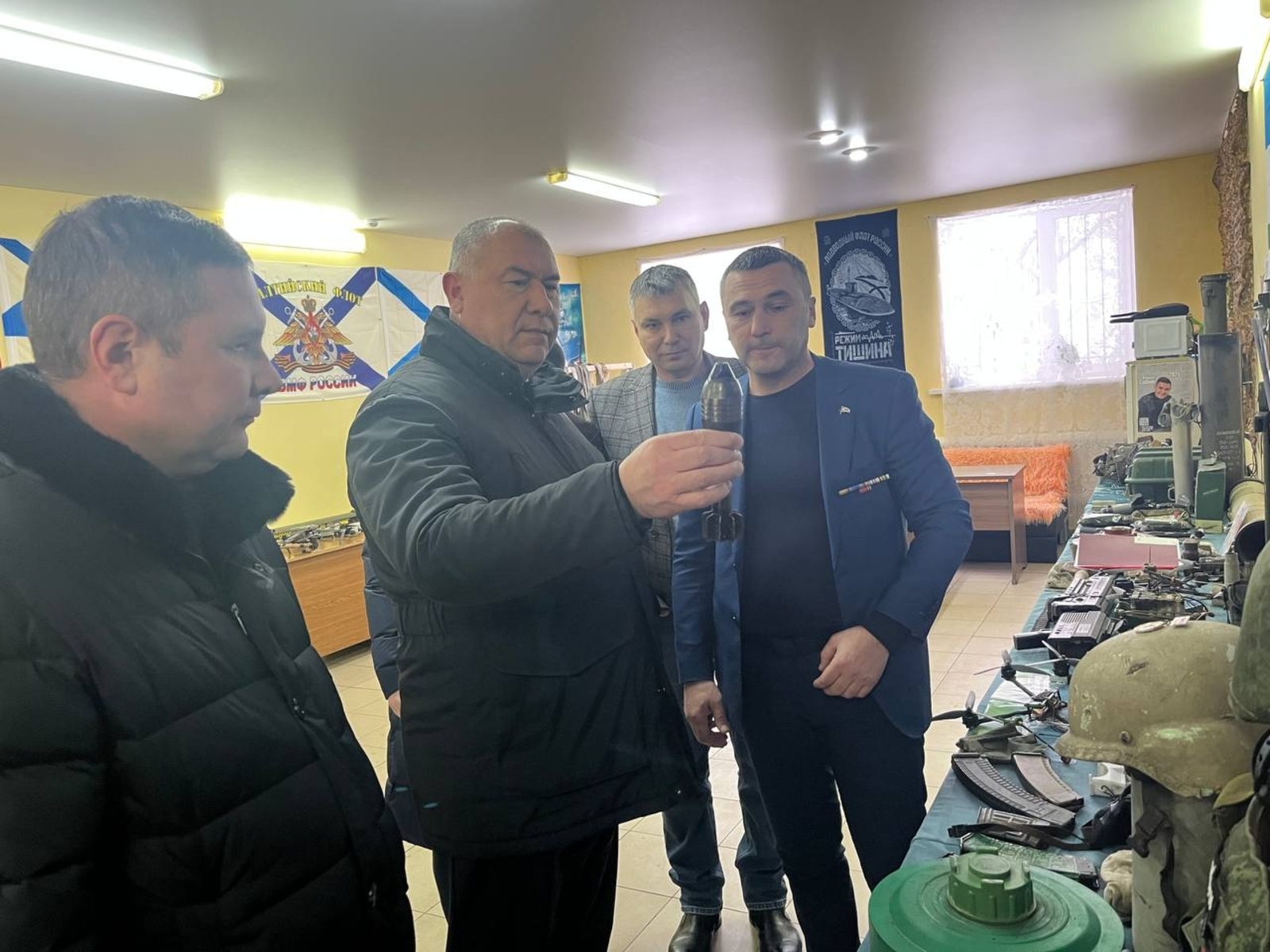 Ирек Сагитов посетил штаб Буздякского филиала РОО «Морское собрание РБ»