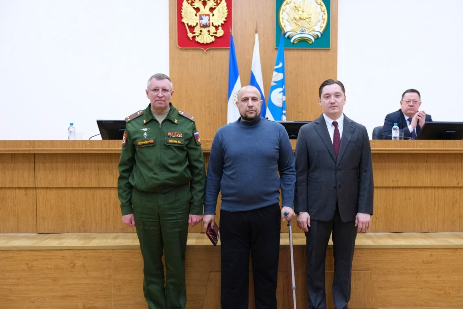 Владимир Путин наградил орденом Мужества участника СВО из Башкирии