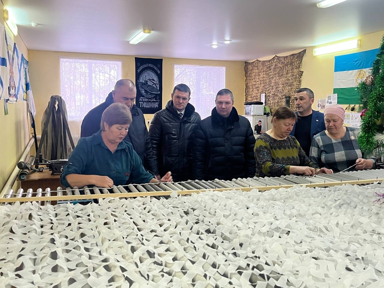 Ирек Сагитов посетил штаб Буздякского филиала РОО «Морское собрание РБ»