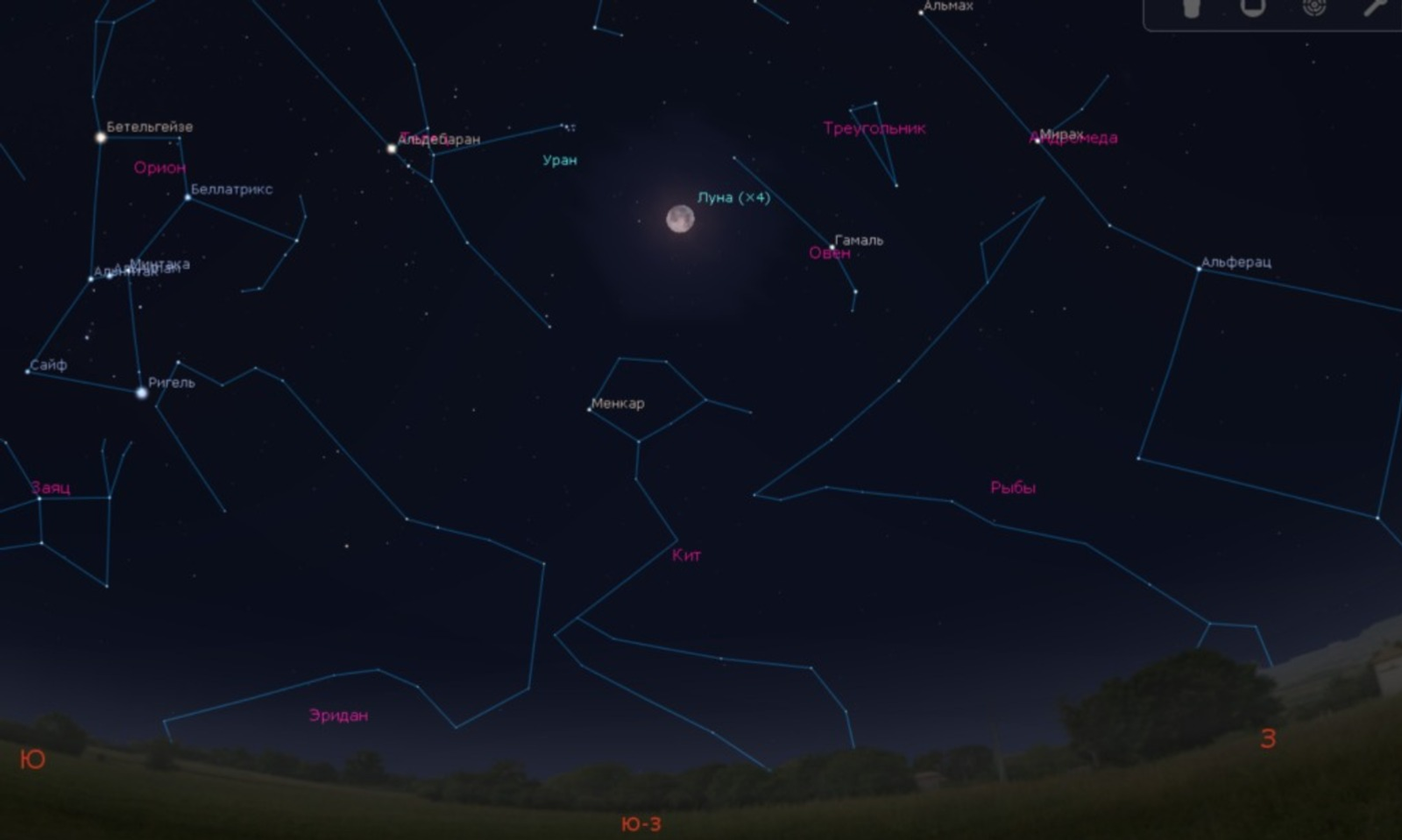 Жители Башкирии смогут увидеть самое яркое полнолуние года
