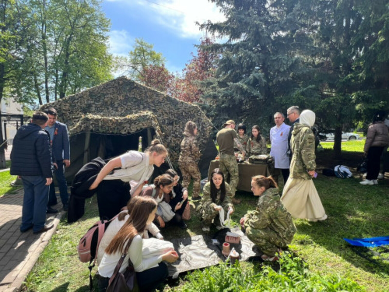 В Уфе в канун Дня победы проходит образовательно-патриотический марафон по та