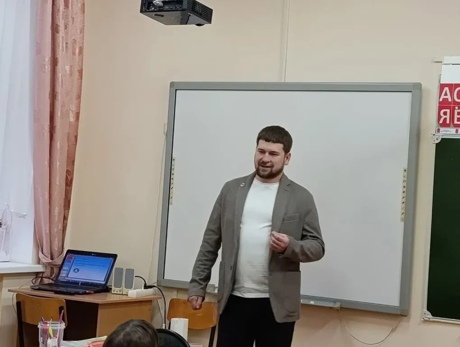 С участником программы "Герои Башкортостана" встретились буздякские школьники