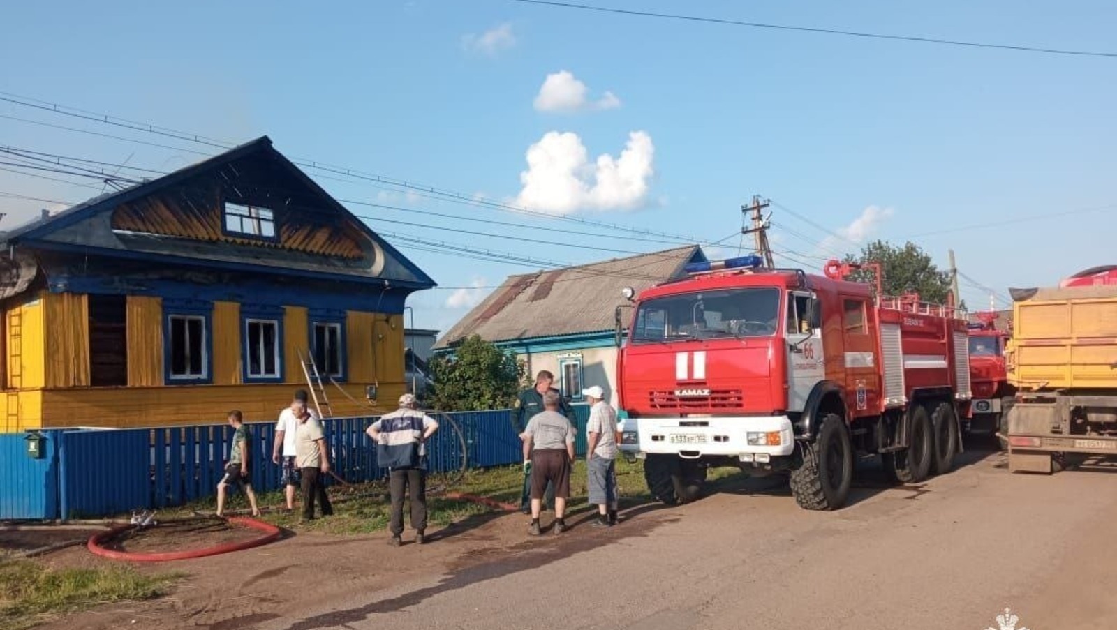 В Башкирии назвали предварительную причину пожара с тремя погибшими детьми