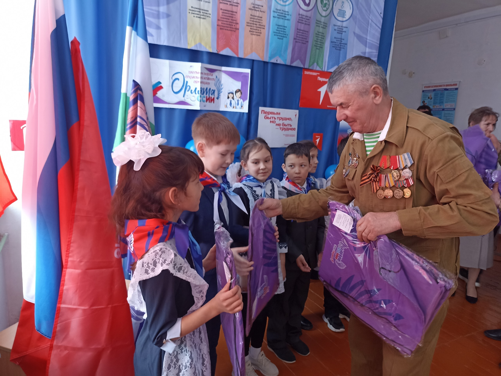 Сабаевские школьники пополнили ряды Российского движения детей и подростков