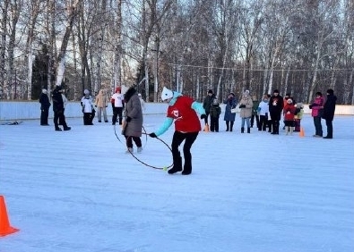В Буздяке прошел районный этап спортивного фестиваля «Новогодние семейные игры»