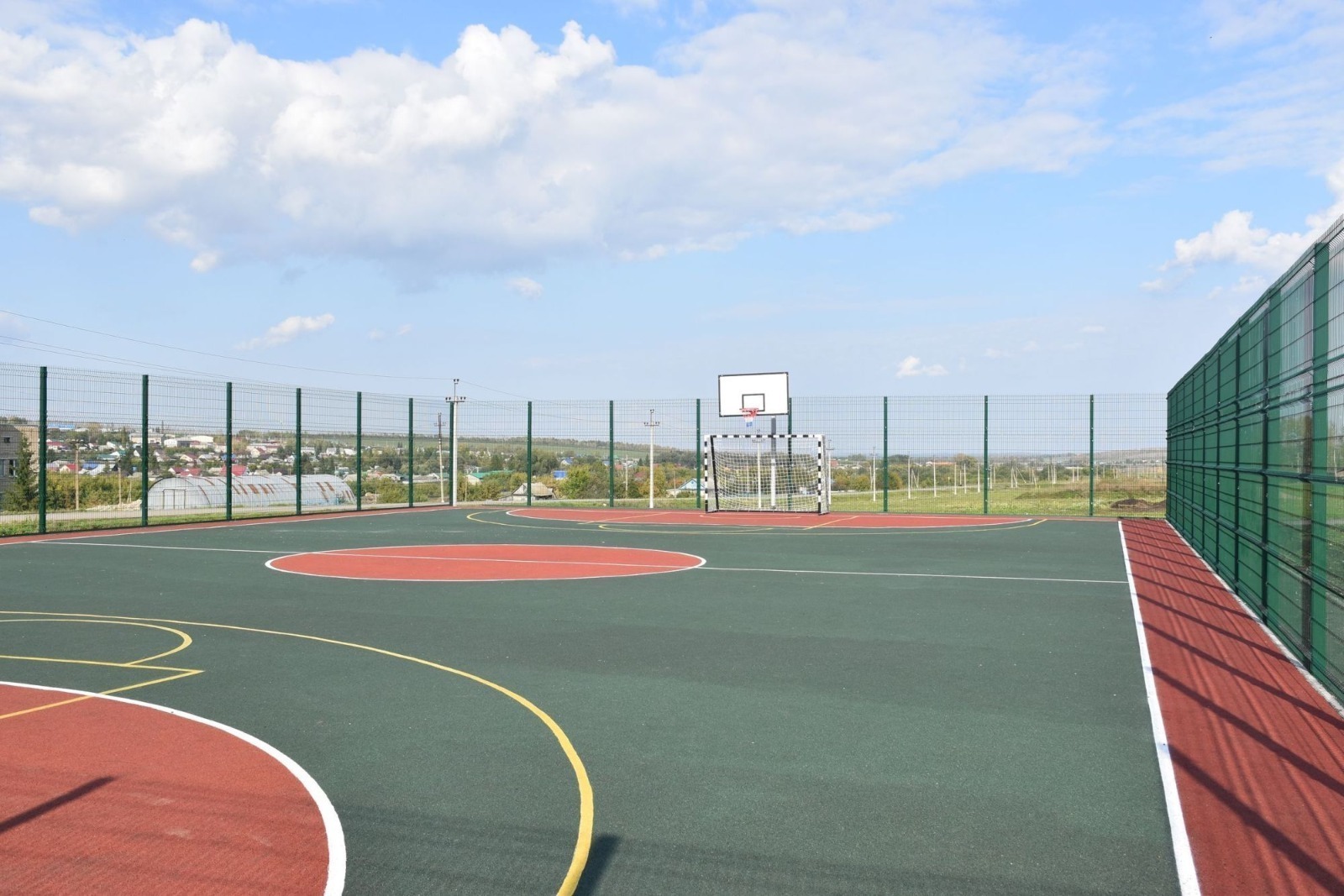 В райцентре Башкирии завершили еще один этап благоустройства парка