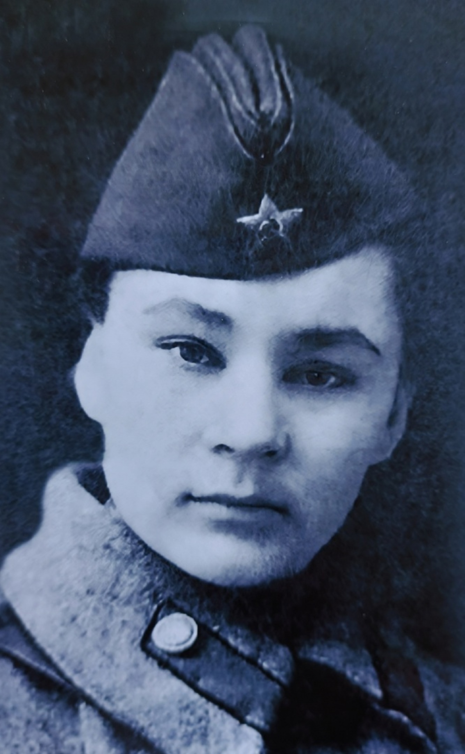 Храбрая защитница Родины