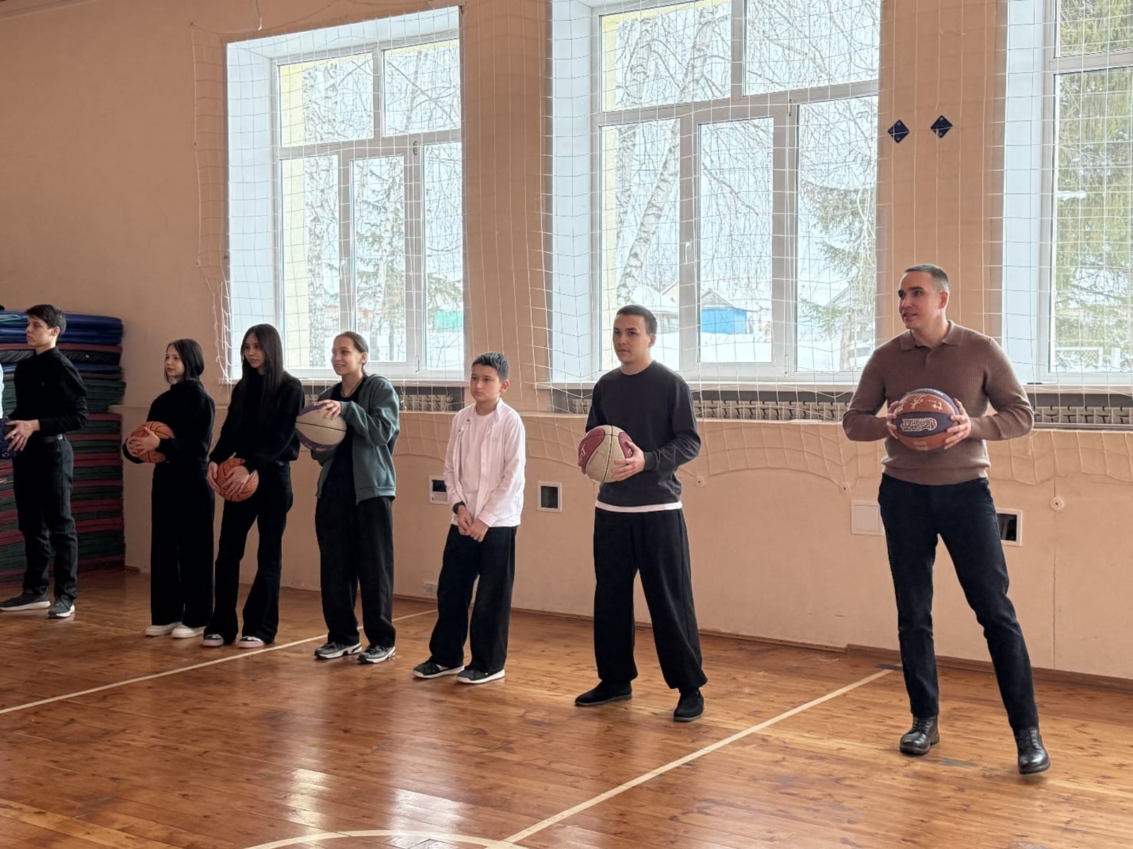 Каранские школьники получили мастер-класс от чемпиона