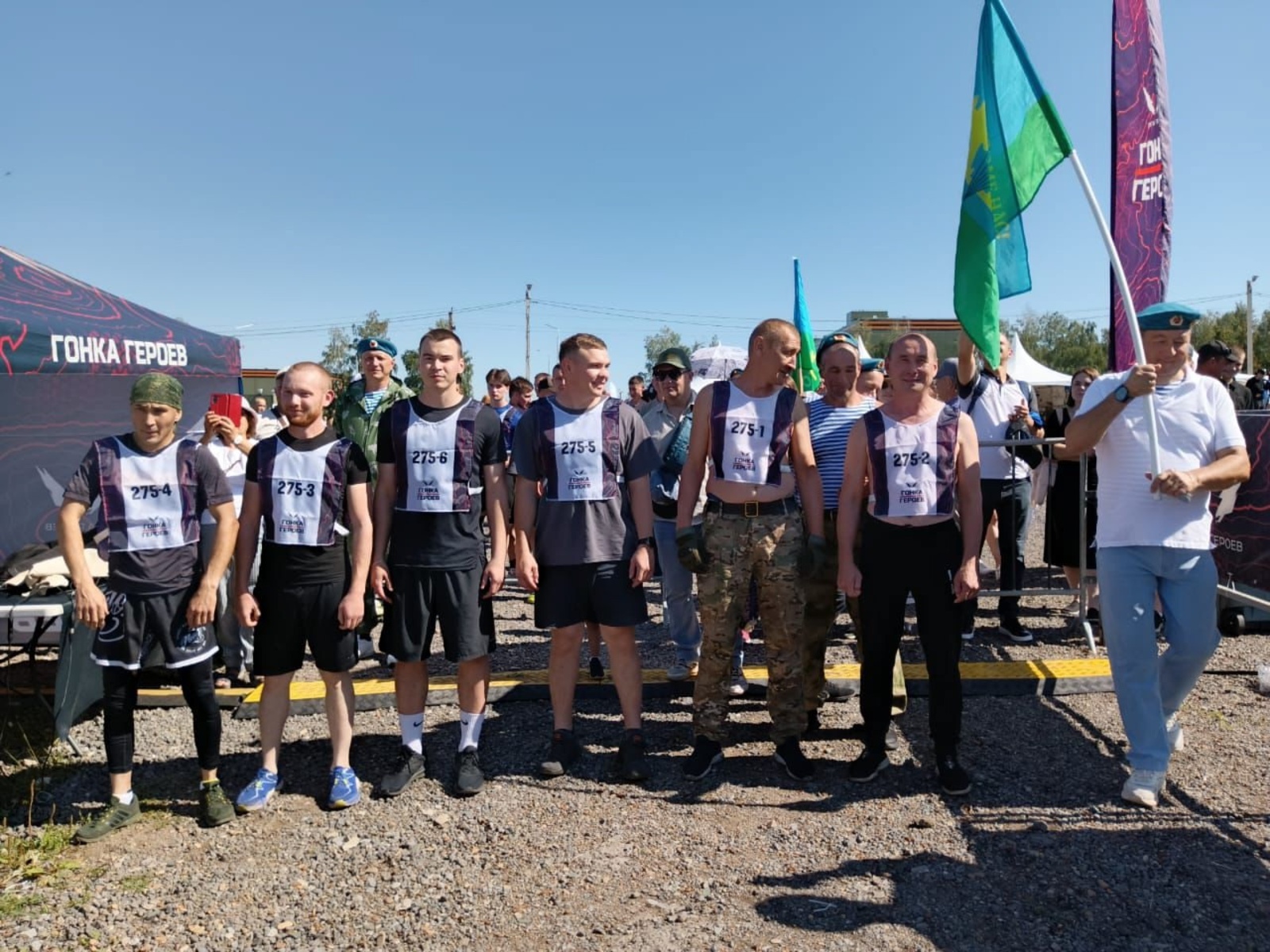 Десантники Буздякского района приняли участие в «Гонке Героев»