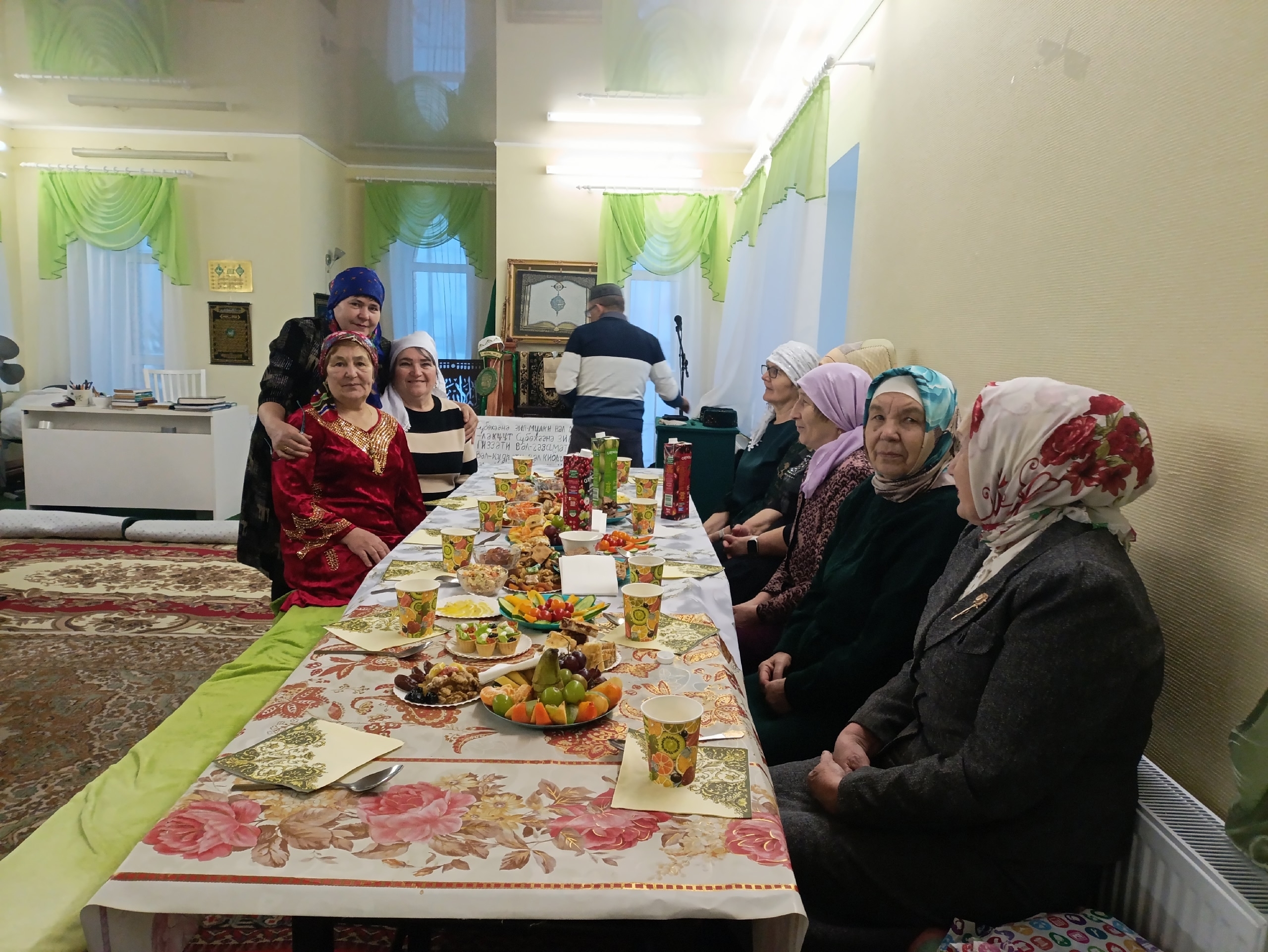 Праздничный ифтар прошел в мечети села Сабаево