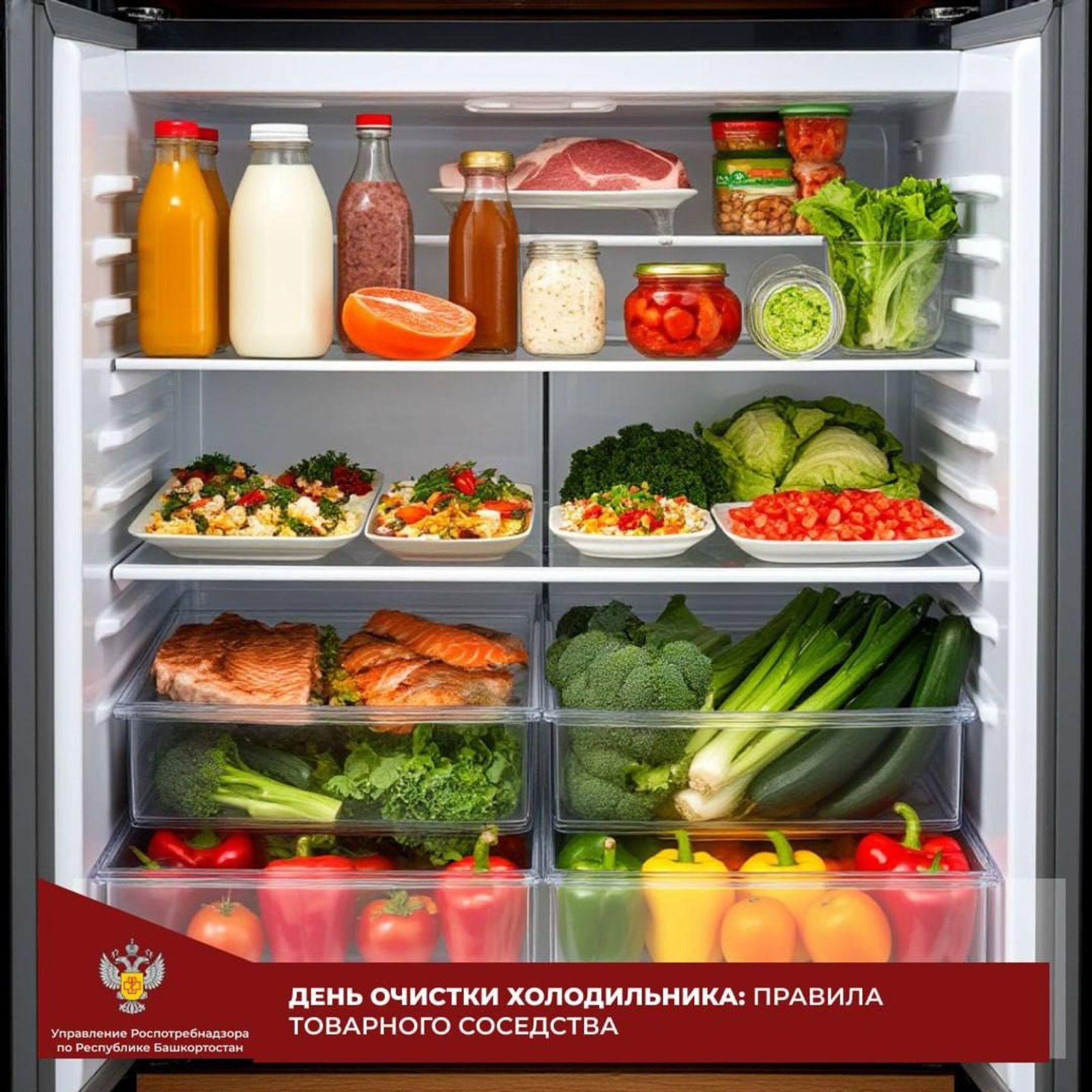Санинспекторы научили жителей Башкирии чистить холодильник