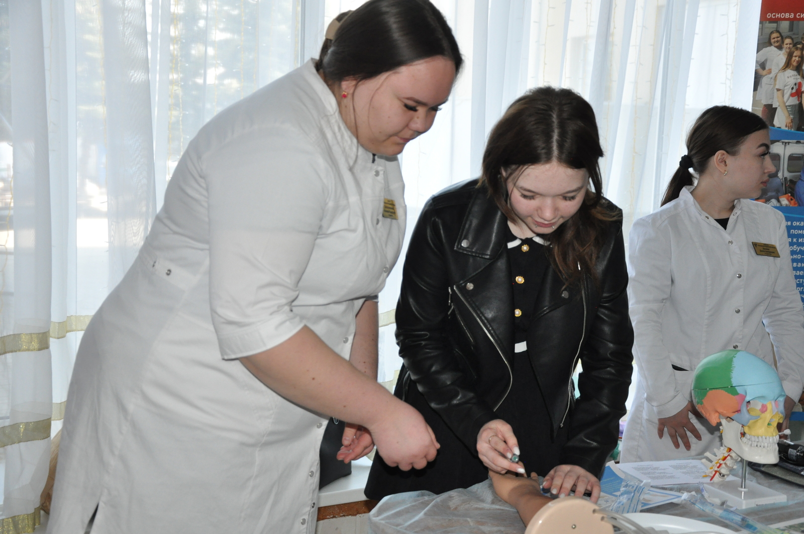 В ходе ярмарки учебных мест и вакансий работали тематические площадки