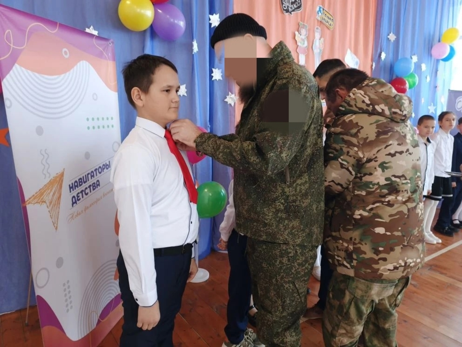 В Каранской школе учащиеся стали членами детских организаций