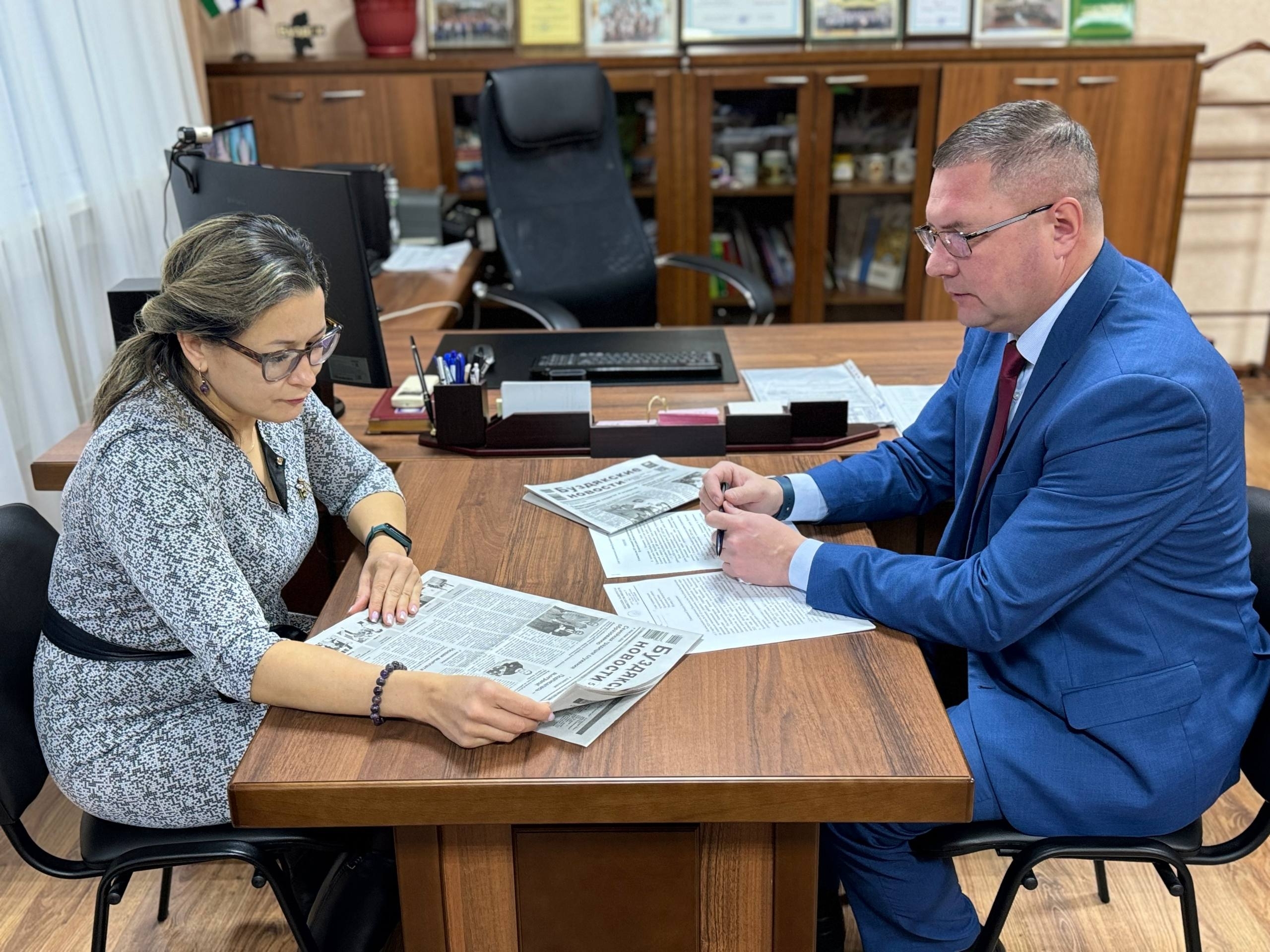 Новогоднее интервью с главой Буздякского района