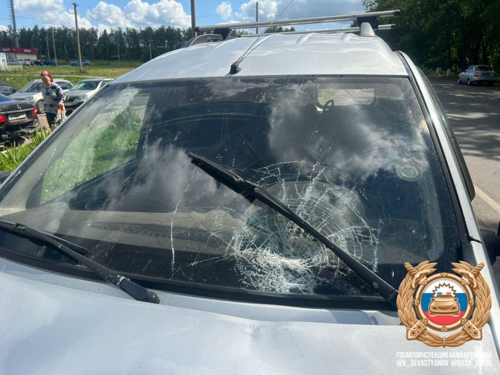 В Башкирии под колесами «Лады Ларгус» погибла пожилая женщина